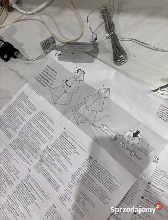 Choinka LED skladana Tchibo święta Żary