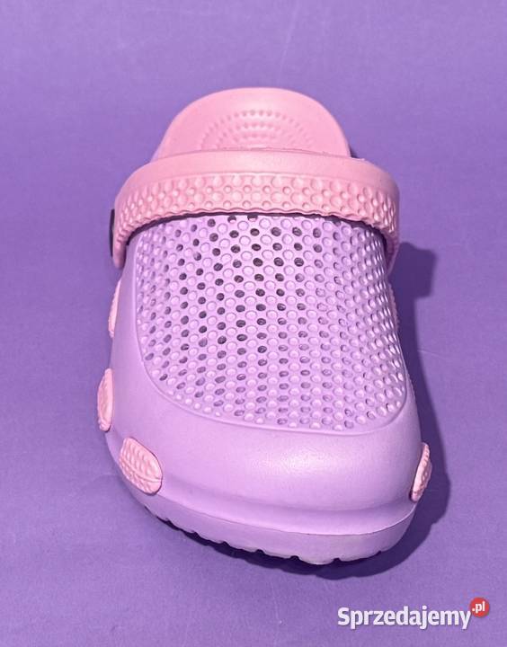 Fioletowe dziewczęce chodaki rozmiar 32 Żyrardów