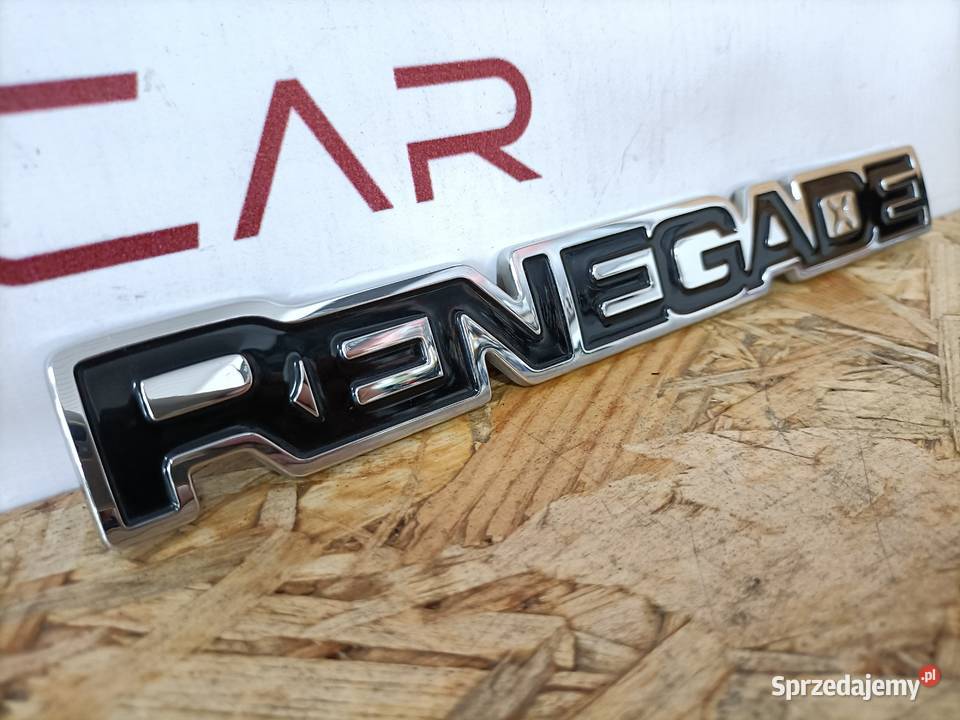 JEEP RENEGADE EMBLEMAT NAPIS ZNACZEK LOGO DRZWI osobowe Pleszew