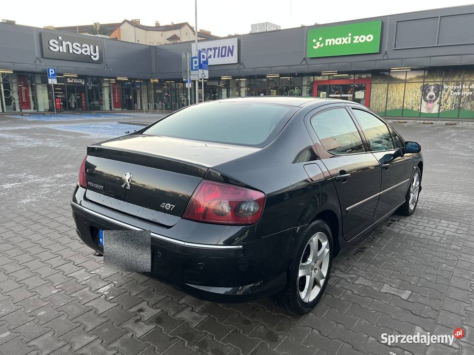 Peugeot 407 20 HDi 136 2004r lubuskie Zielona Góra sprzedam