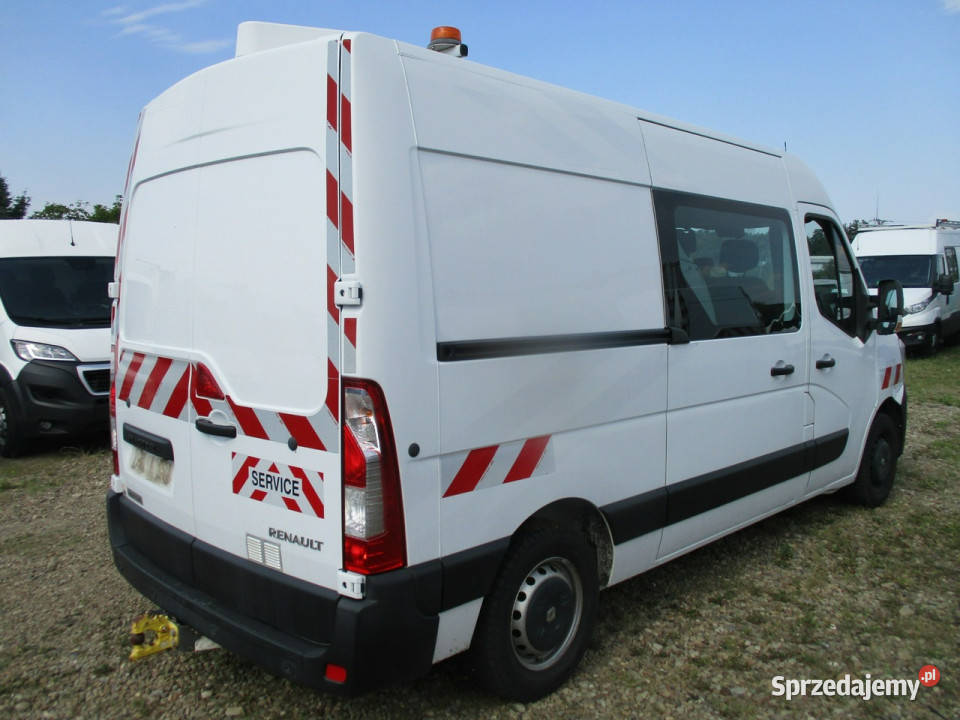 Renault Master 23 DCI 135 L2H2 brygadówka 6 osób Dębica
