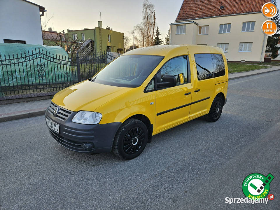 Volkswagen Caddy Zarejestrowany Niezawodny Samochody dostawcze warmińsko-mazurskie Kisielice