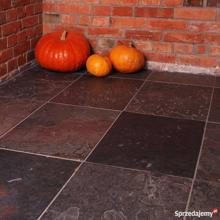 Płyti kamienne łupek 40x40x12 multicolor ściany Lublin