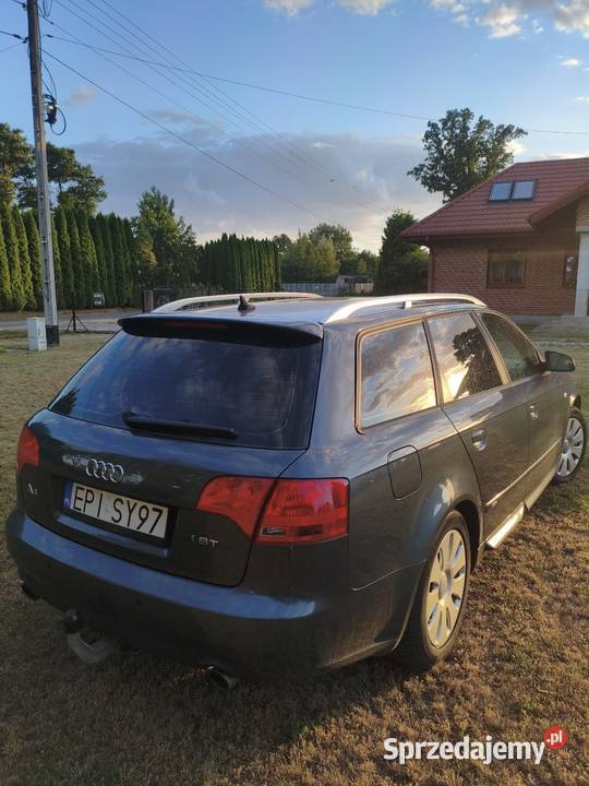 Audi A4 B7 18t 260hp LPG doinwestowany szary Piotrków Trybunalski