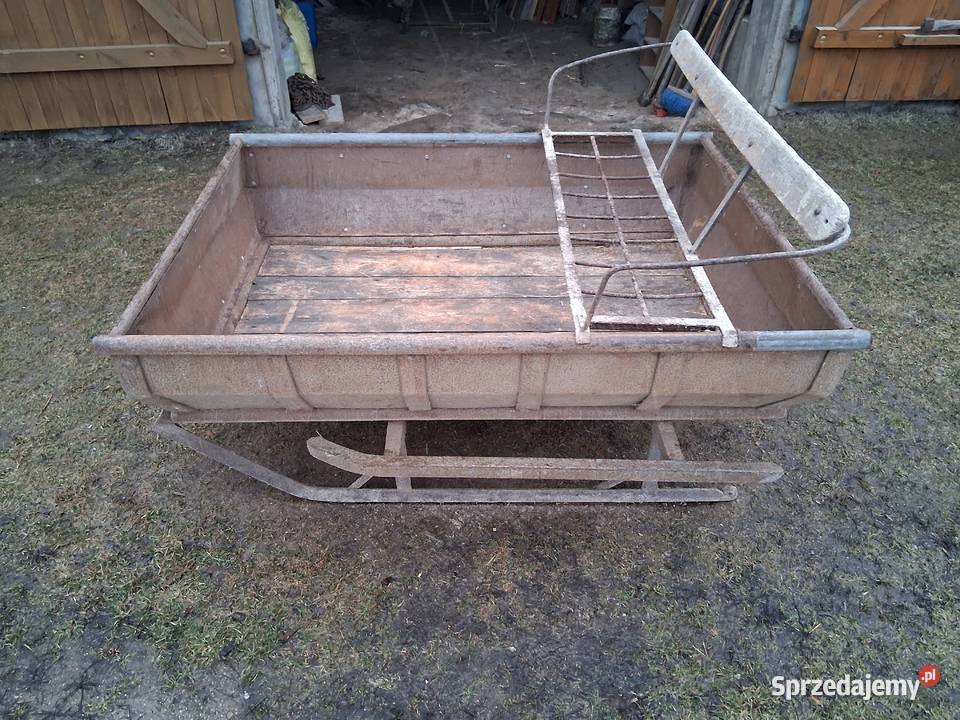 Sprzedam sanie konne metalowe nieuszkodzony Rolnictwo podlaskie Puńsk