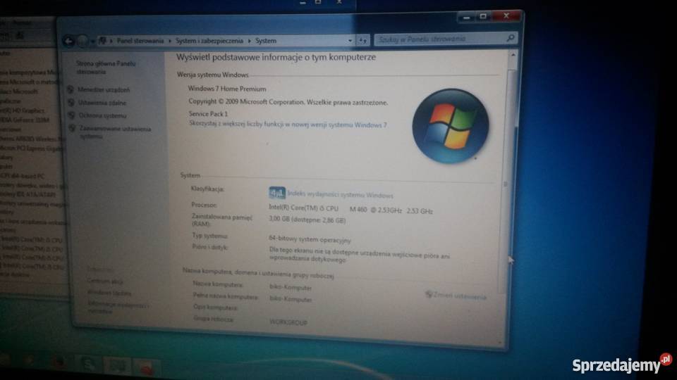 Laptop ASUS X52J Intel i5 500GB 3GB DDR3 GeForce HDMI  Lublin