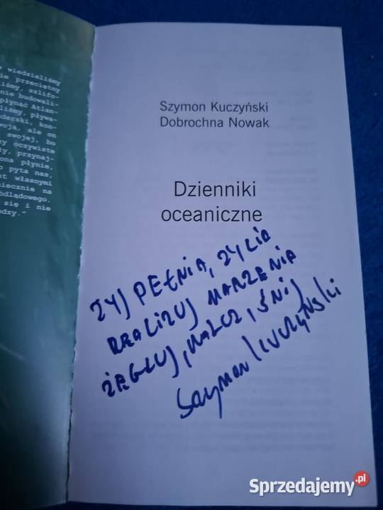 Dookoła świata o tak o Dzienniki oceaniczne warmińsko-mazurskie sprzedam