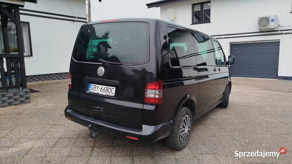 Vw Multivan 25 TDI 174 Doinwestowany jeden światła przeciwmgielne Bytów