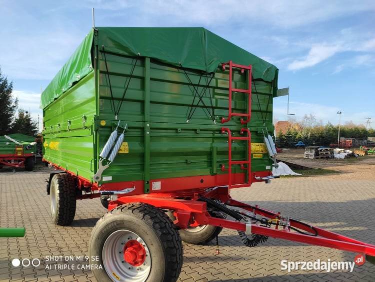 Przyczepa rolnicza Pronar PT612 12T paletowa Rolnictwo łódzkie sprzedam