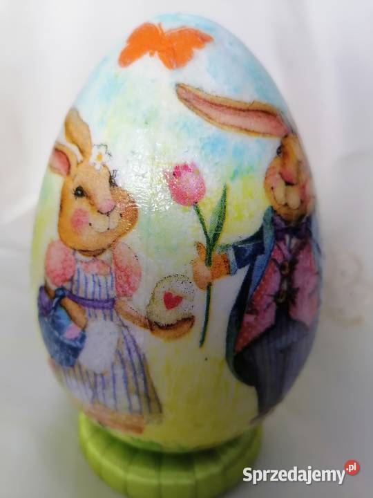 jajko pisanka 15 hand made stroik WIELKANOC Dom i Ogród Sierpc