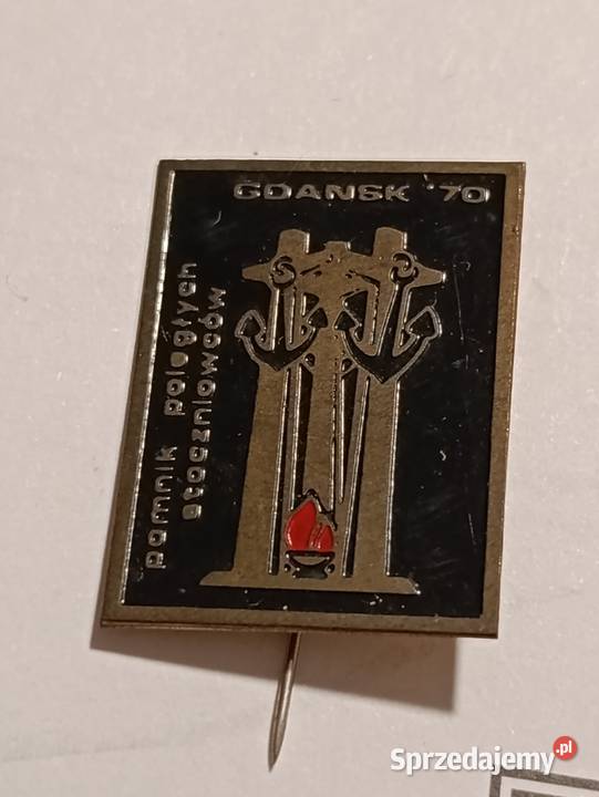 ANK ODZNAKA PRL GDAŃSK 1970 POMNIK POLEGŁYCH Poznań