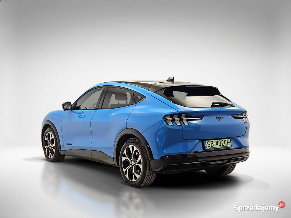 Ford Mustang MachE 98kWh AWD Z Polskiego Salonu elektrycznie ustawiane fotele Warszawa