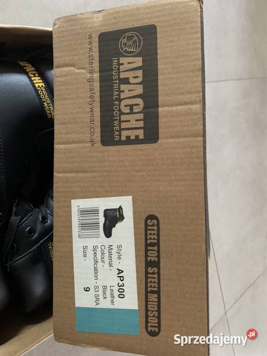Skórzane buty robocze 43 APACHE Industrial inna Puławy sprzedam