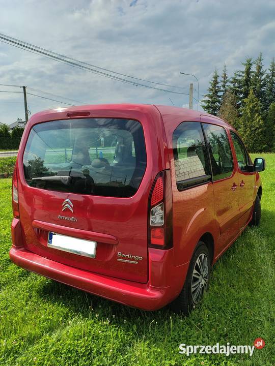 Citroen Berlingo Multispace 16 HDI 2014 r Rzeszów