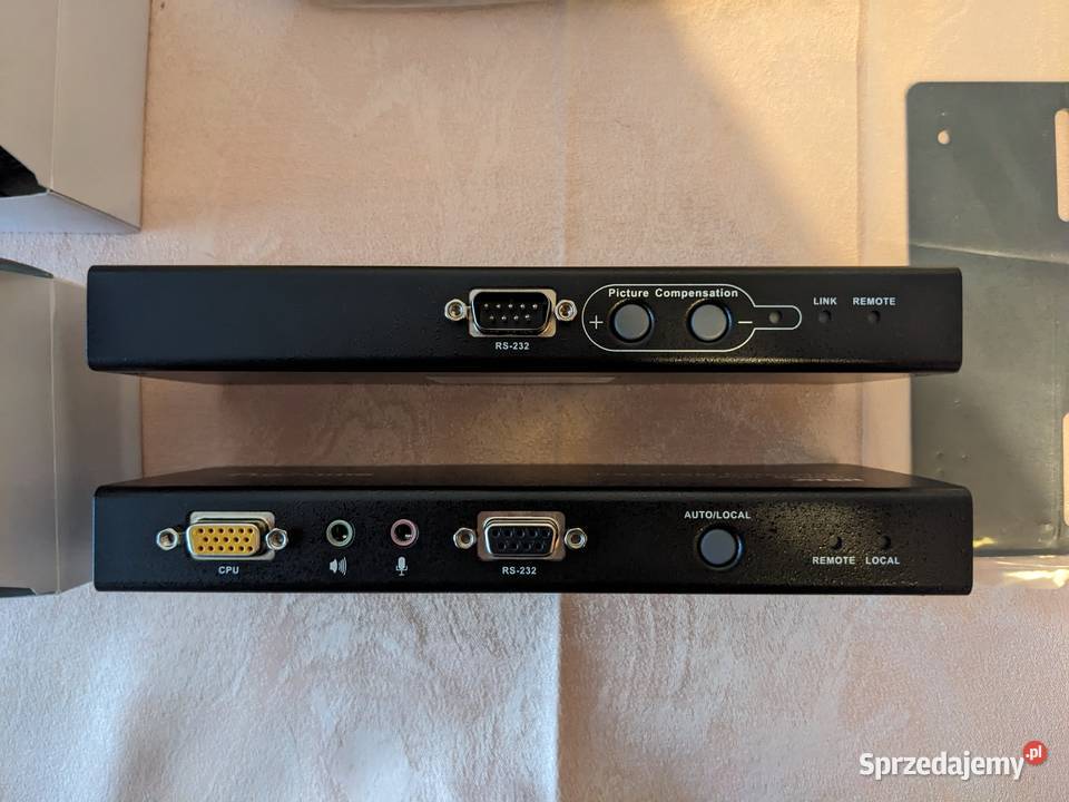 Extender 2 VGA Audio Cat 5 KVM 1600 x 1200 150 m zachodniopomorskie sprzedam
