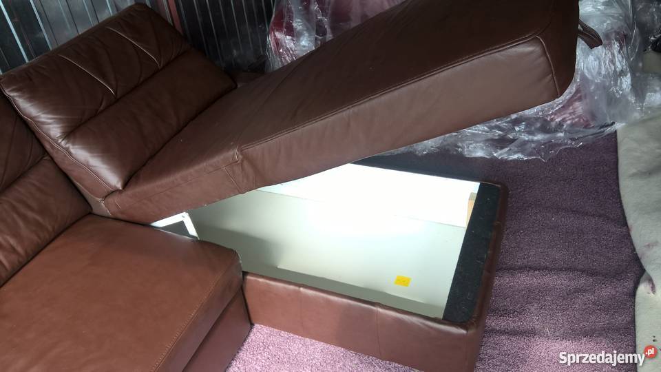 Helvetia Furniture Paola Ag Narożnik Skóra 86cm Lipiany