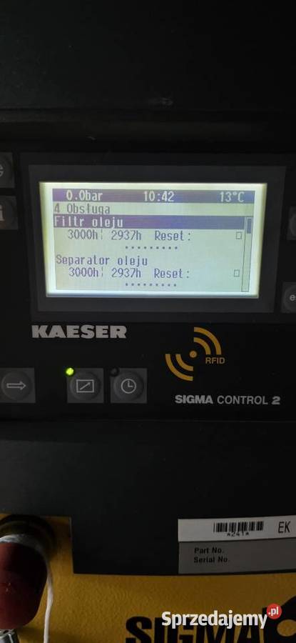 Kompresor śrubowy Kaeser SM9 Aircenter 55 kW 11 Jelcz-Laskowice