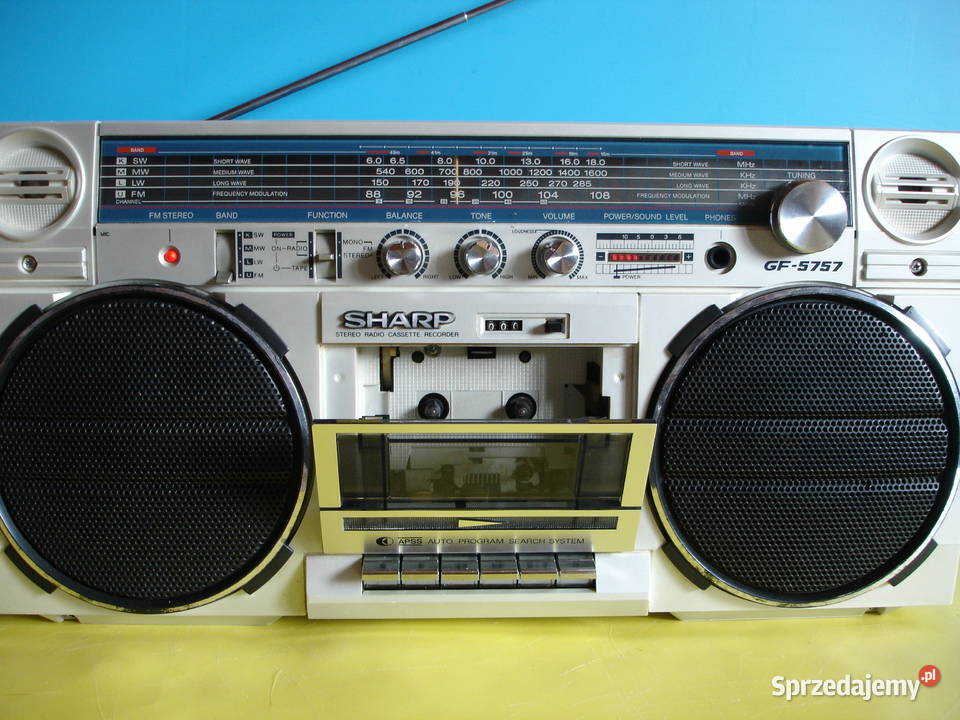 Radiomagnetofon SHARP GF5757H lubuskie