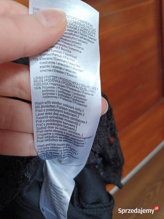 Sukienka czarna koronkowa Orsay rozmiar L Rzeszów sprzedam