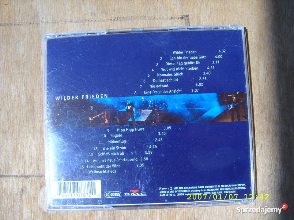 Rock plyta CD PUHDYSWILDER FRIENDEN CD dolnośląskie