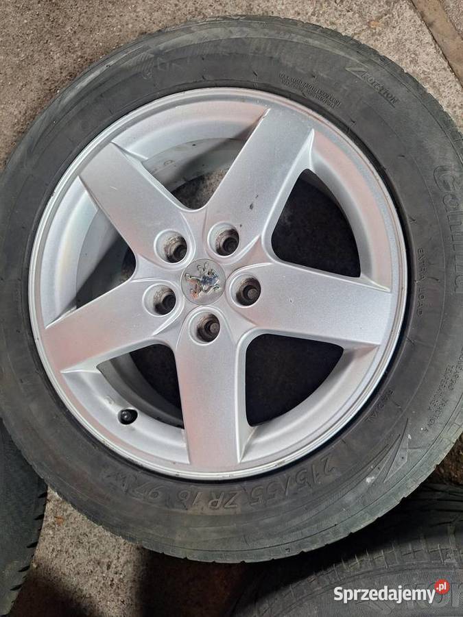 Alufelgi 5x108 16 ET44 PEUGEOT 407 605 Partner kujawsko-pomorskie Choceń