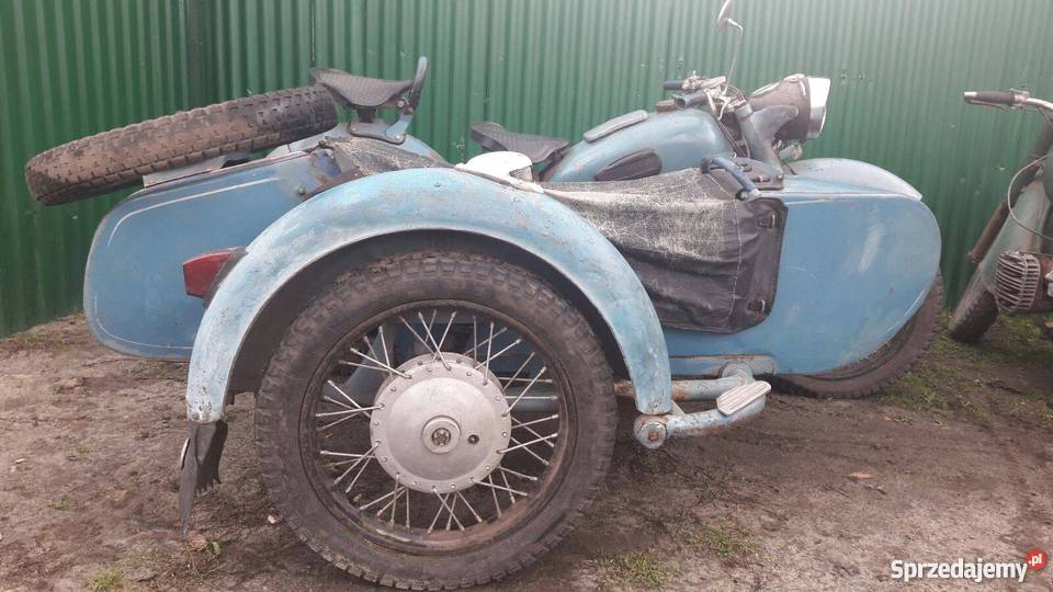 K750 ural dniepr emka M72 motocykl z wózkiem 11111km