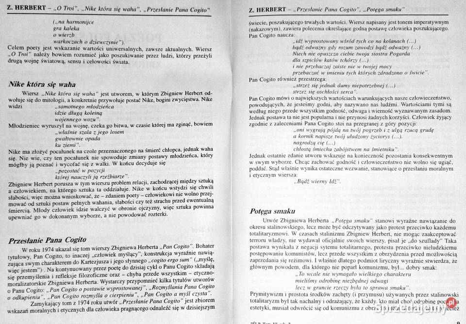 Ściąga 6b Polska literatura współczesna 1956 lubelskie Chełm sprzedam