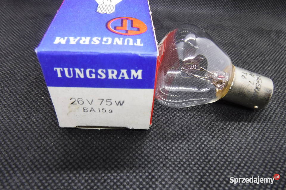 BA15s 26V 75W Żarówka T6 Tungsram zamien 2670
