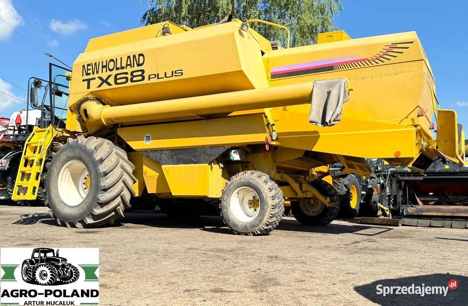 KOMBAJN ZBOŻOWY HOLLAND TX 68 PLUS 2002 61 M Kudowa-Zdrój