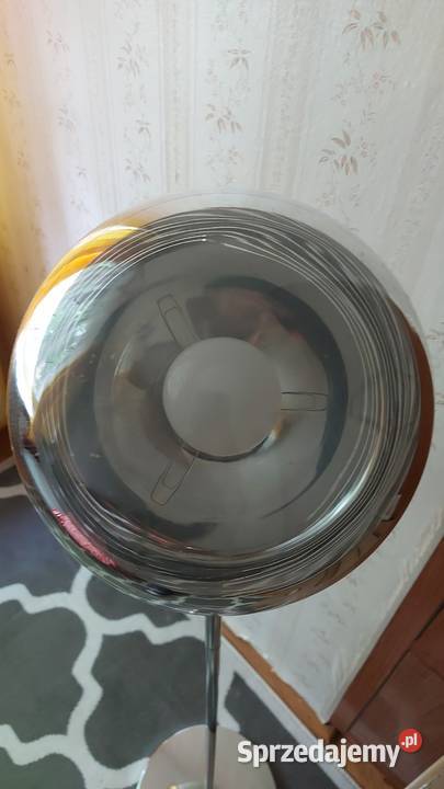 Lampa podłogowa MILA srebrna do salonu sypialni mazowieckie Warszawa
