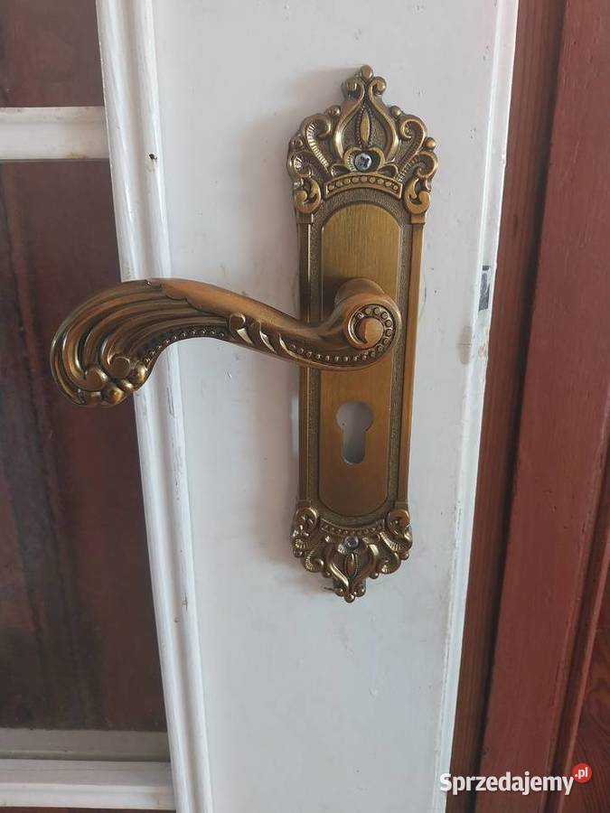 Klamka kluczwkładka zestaw Pozostałe Sulęcin