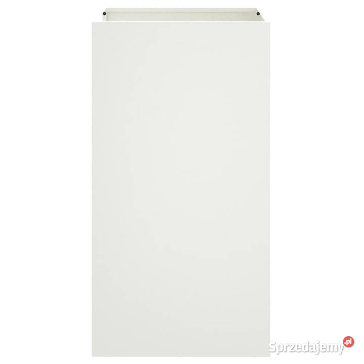 Donica biała 42x38x75 stal WM841578 Warszawa