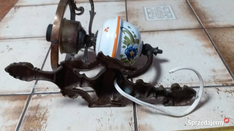 26Kinkiet mosiężnypiękny stan lubuskie Gorzów Wielkopolski sprzedam