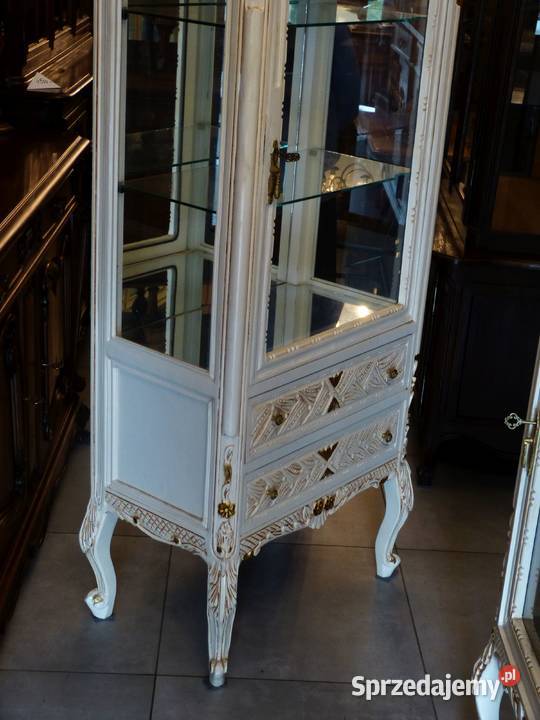 Witryna ludwikowska ecru sklep Dąbrowa Górnicza