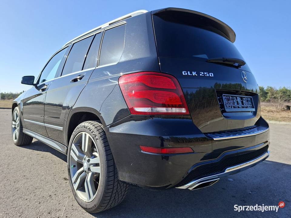 GLK 250 BLUETEC PAKIET AMG czarny Tomaszów Lubelski sprzedam