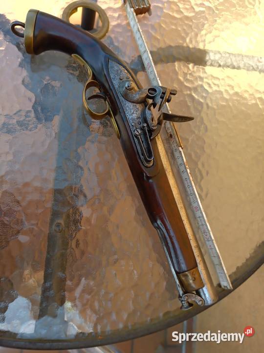 Pistolet czarnoprochowy skałkowy angielski sprzedam