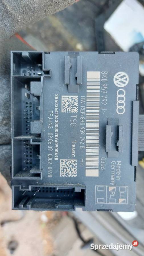 8K0959792J Moduł drzwi Audi A4 B8 Motoryzacja kujawsko-pomorskie