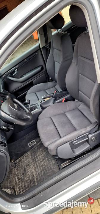 Audi A4 B6 Quattro welurowa tapicerka Ratułów