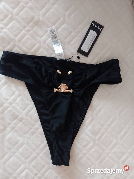 42XL Bogato zdobione majtki plażowe z Londynu Figi i stringi sprzedam