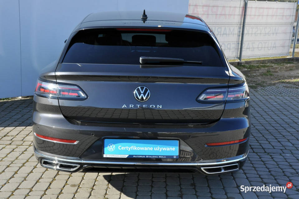 Volkswagen Arteon 20TSI 190 DSG Rline El Klapa serwisowany w ASO Stalowa Wola