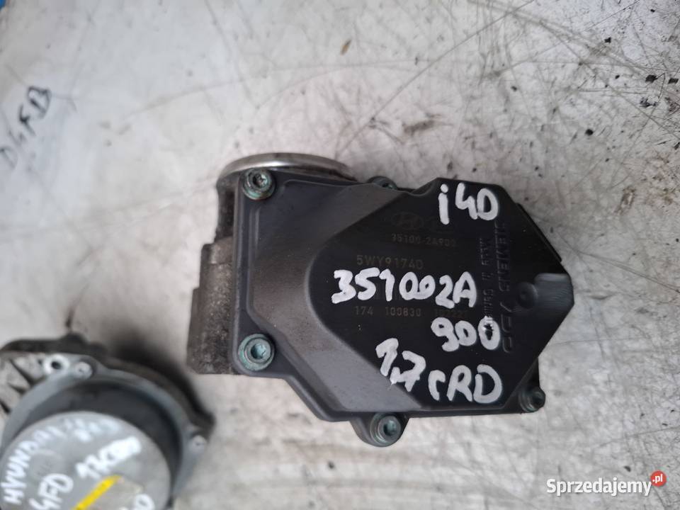 KIA HYUNDAI 17 CRDI D4FD przepustnica 351002A900 osobowe Przepustnice Kielce