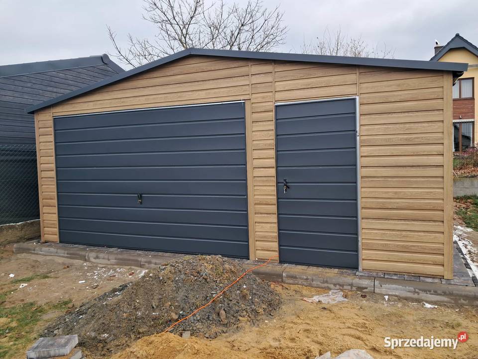 Garaż blaszany PREMIUM Wzmocniony profilem Rybnik sprzedam