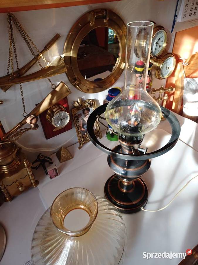 Piękna lampa z czasów PRL Kolekcja wielkopolskie Poznań