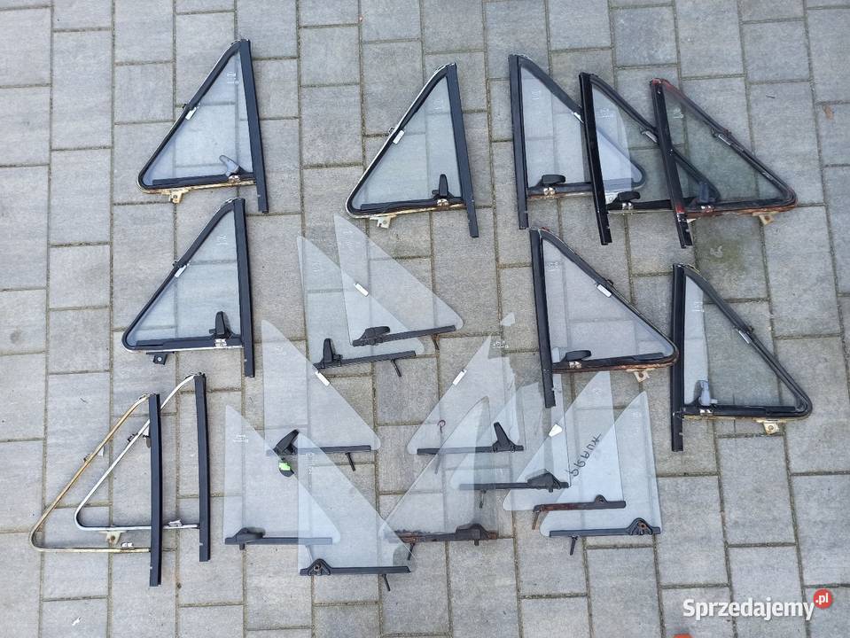 Aluminiowe ramki drzwi czarne oryginalne Fiat osobowe Poznań