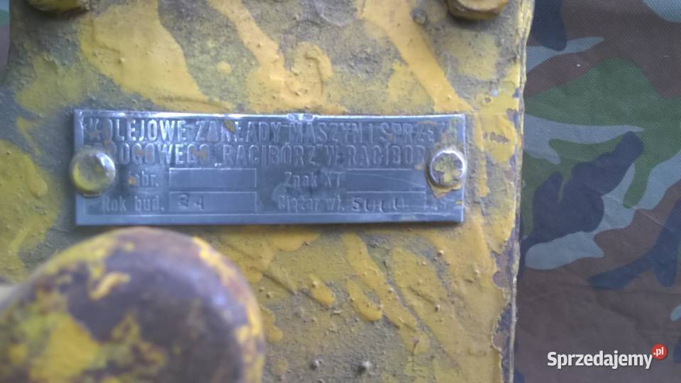 Lewarek kolejowy 5t Radom sprzedam