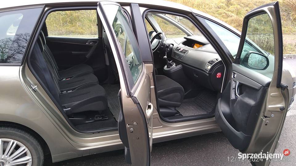 Citroen C4 Picasso 18bLPG hak wymieniony rozrząd przyciemniane szyby Kwidzyn