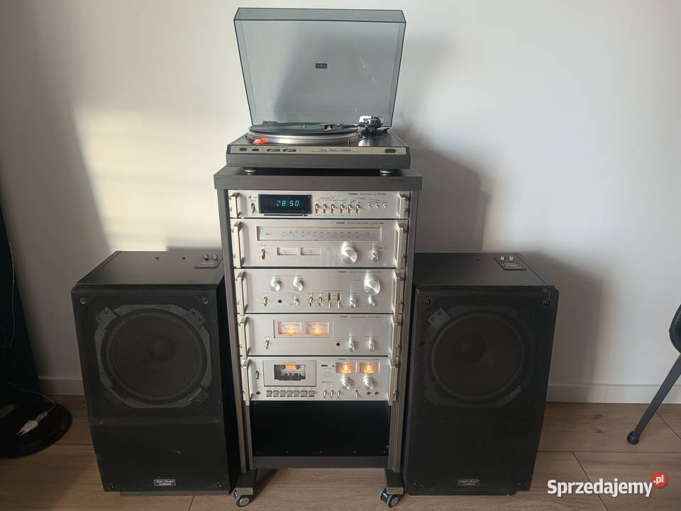 Vintage wieża Fisher 7000 stan idealny unikat