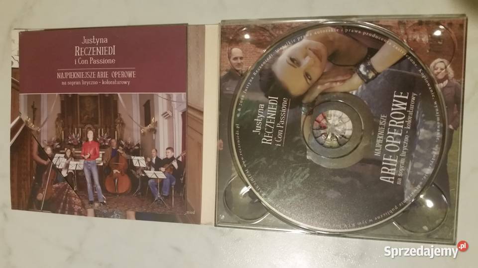 JUSTYNA RECZENIEDI I CON PASSIONE Najpiękniejsze 1 płyta