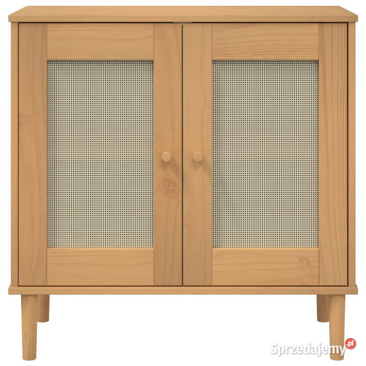 Szafka SENJA imitacja rattanu brązowa 80x35x80 Warszawa
