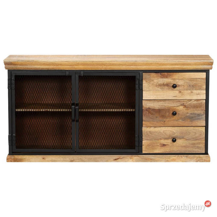 Szafka 150 x 40 x 75 lite drewno mango WM248101 Warszawa